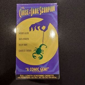 THE CURSE OF THE JADE SCORPION VHS SEALED SCREENING CASSETTE
